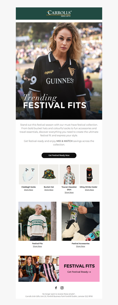 Standout This Festival Season 🎶