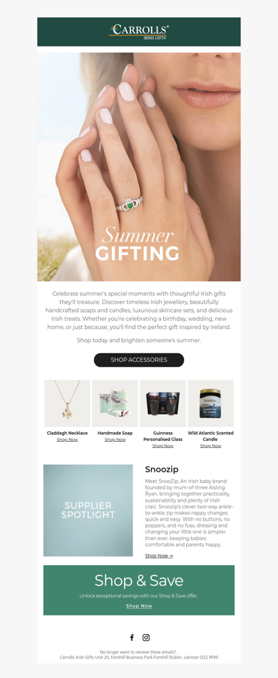Shop Thoughtfully Chosen Summer Gifts 🔆
