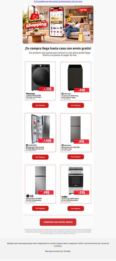 ⏰ ¡Corre! La Semana del Shopping no dura para siempre