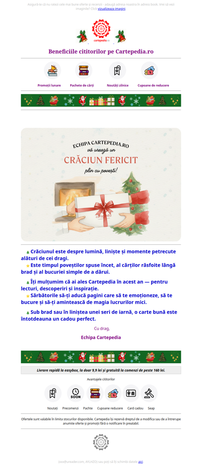 🎄 Crăciun fericit și povești care încălzesc sufletul