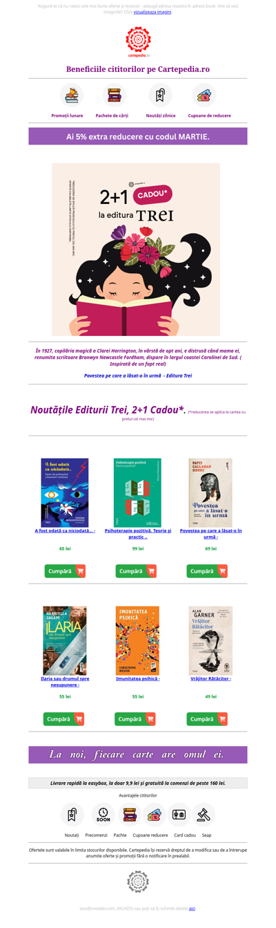 2+1 Cadou* Editura Trei