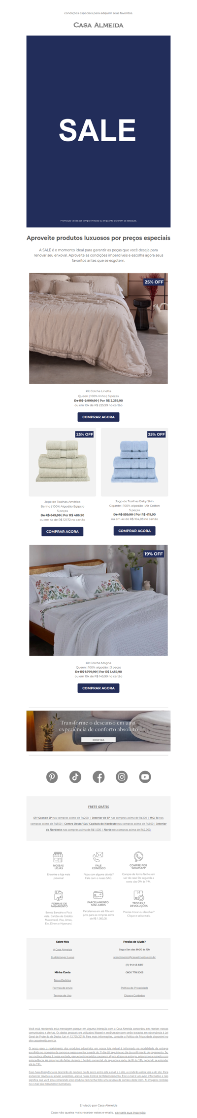 Wsawd, aproveite a SALE enquanto ainda está disponível!