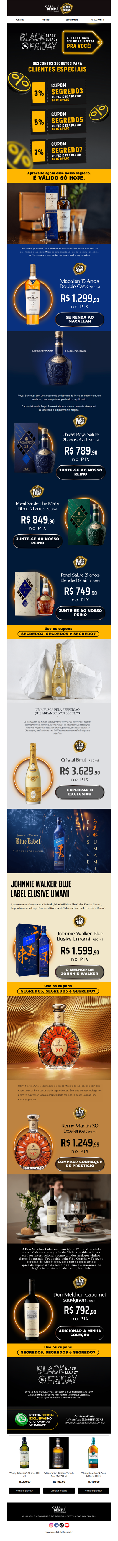 🥃✨Começou a Black Friday com Preços INSANOS! Descontos Secretos com Cupons de até 7%! Aproveite SÓ HOJE!!!🎁