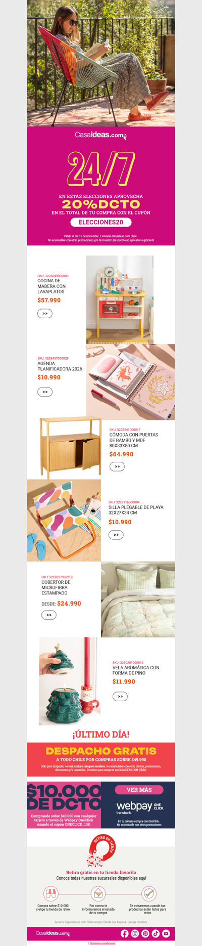 ¡20% de dcto solo hoy! No te lo pierdas 💸🙌🏻✨