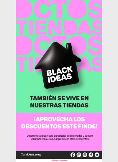 ¡Nuestras tiendas también están en Black Ideas!💸🙌🏻