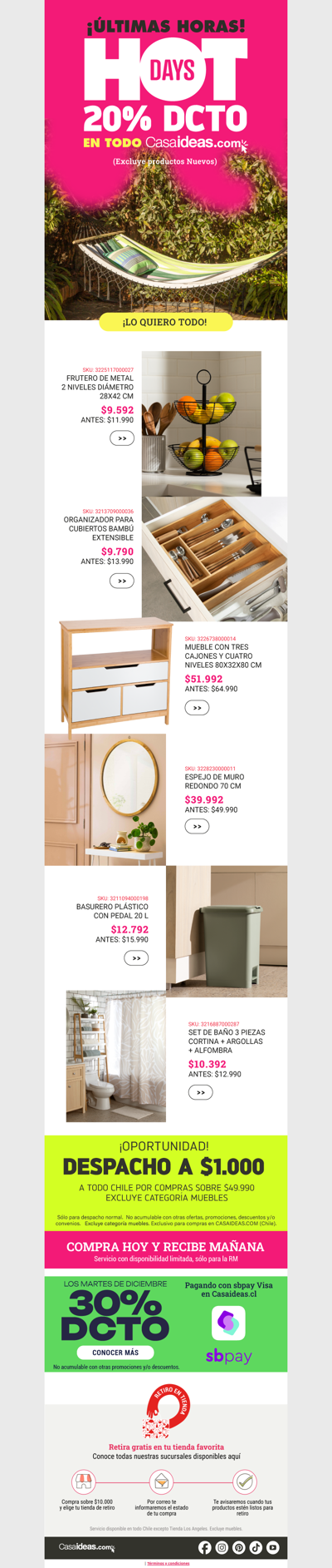 ¡Se acaba! Últimas horas de ofertas HOTDAYS 💸🏃🏻