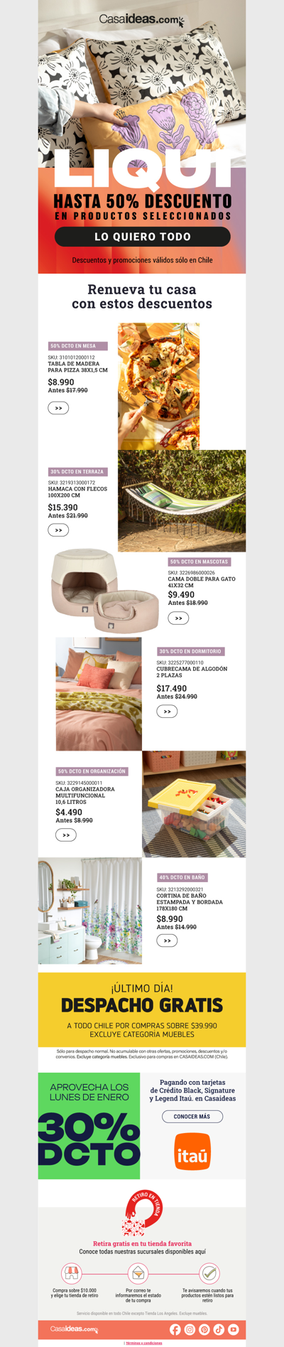 Estamos en Liqui con hasta 50% de dcto en seleccionados ❤️💸👀