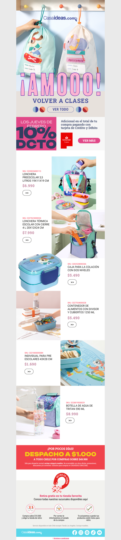 Vuelta a clases con todo lo que necesitas ✏️✨