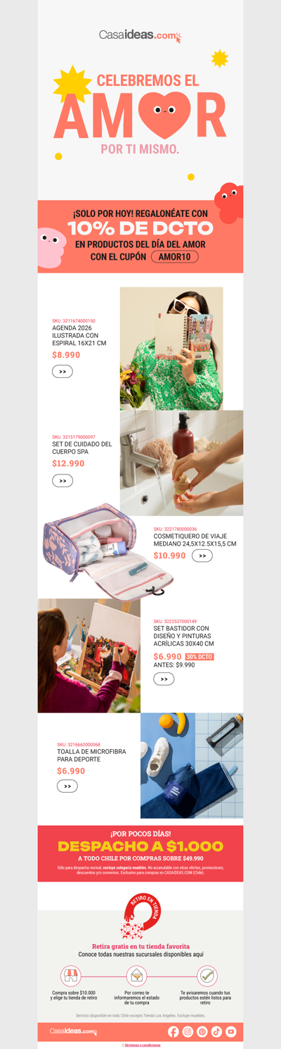 ¡10% de dcto! Regálate algo lindo hoy 💖