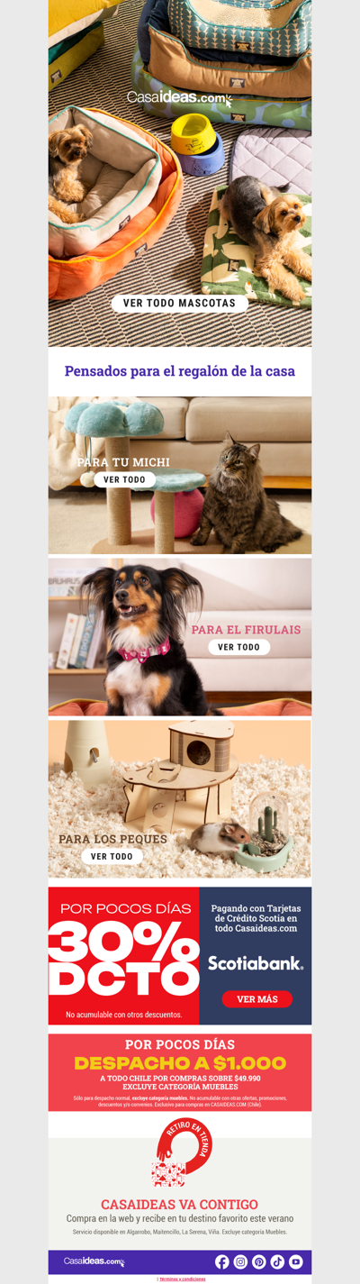 Todo para el regalón de la casa 🐶❤️🐱