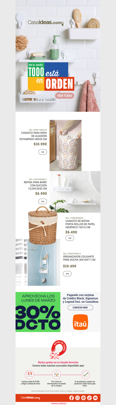 ¿Tu baño es un caos? 🧼🚿 Te ayudamos ✨