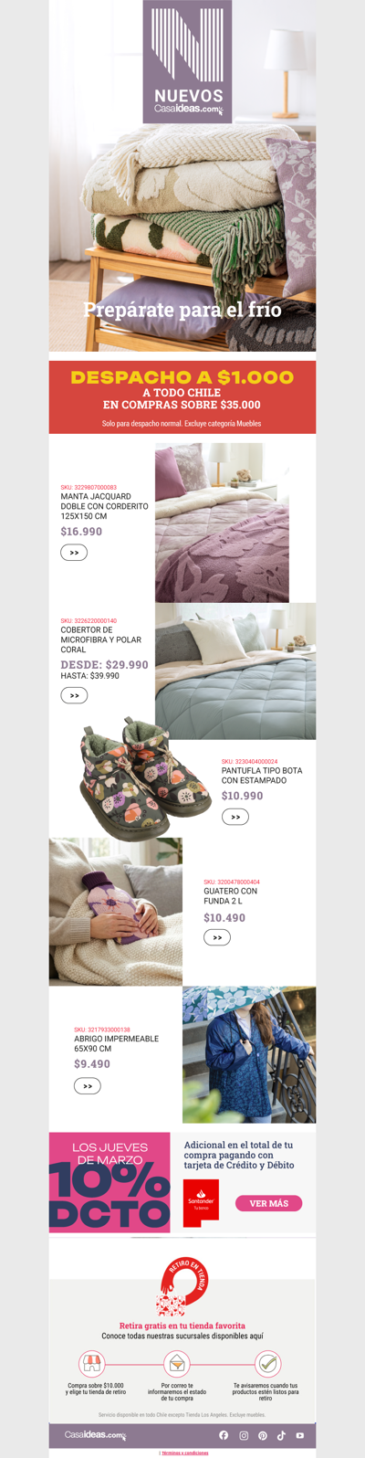 ¡Que no te pille el frío! ❄️✨ Prepárate aquí