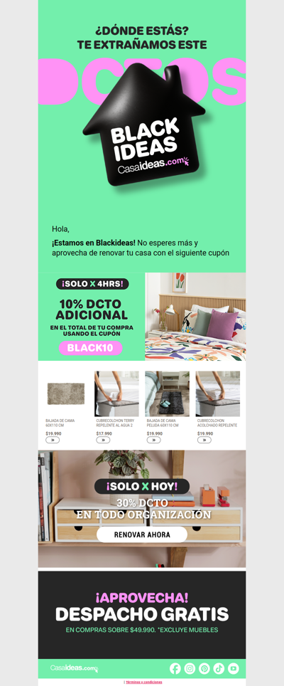 Viste las ofertas Black … ¡No te pierdas! 👀