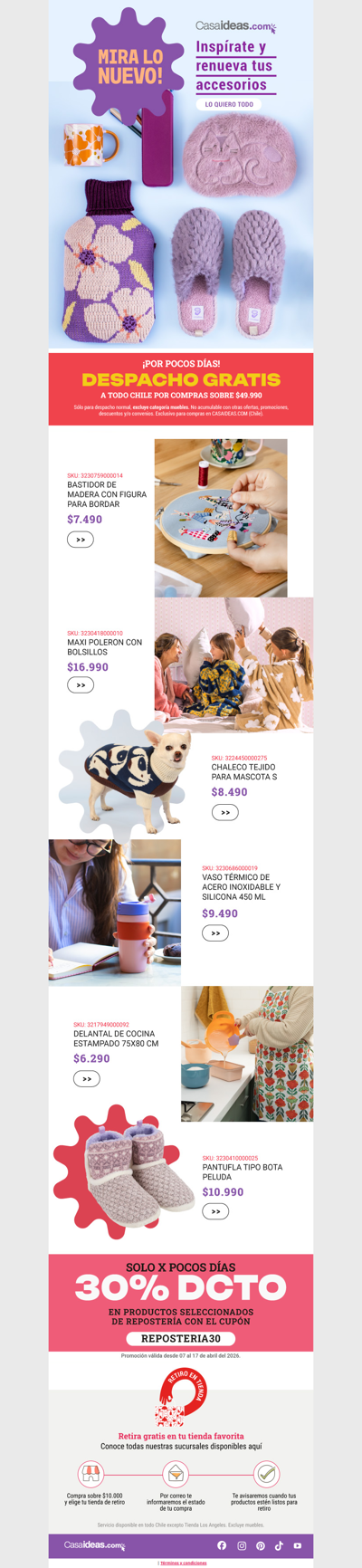 Inspírate con lo nuevo de Casaideas ❤️