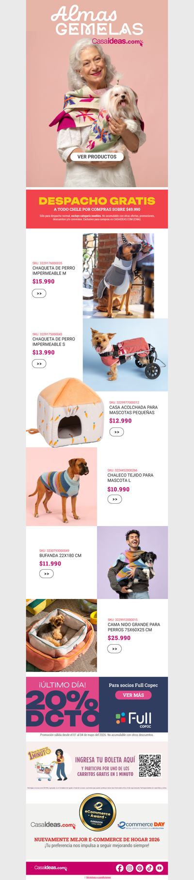 ¡Que tu mascota no pase frío! ❄️🐶