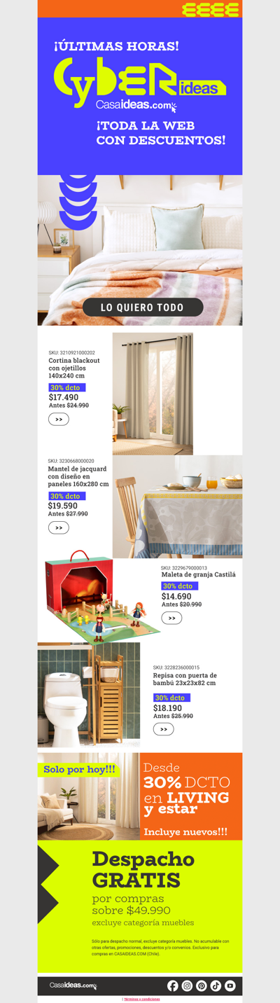 ¡Toda la web con descuentos! Es tu última oportunidad ✨🛒