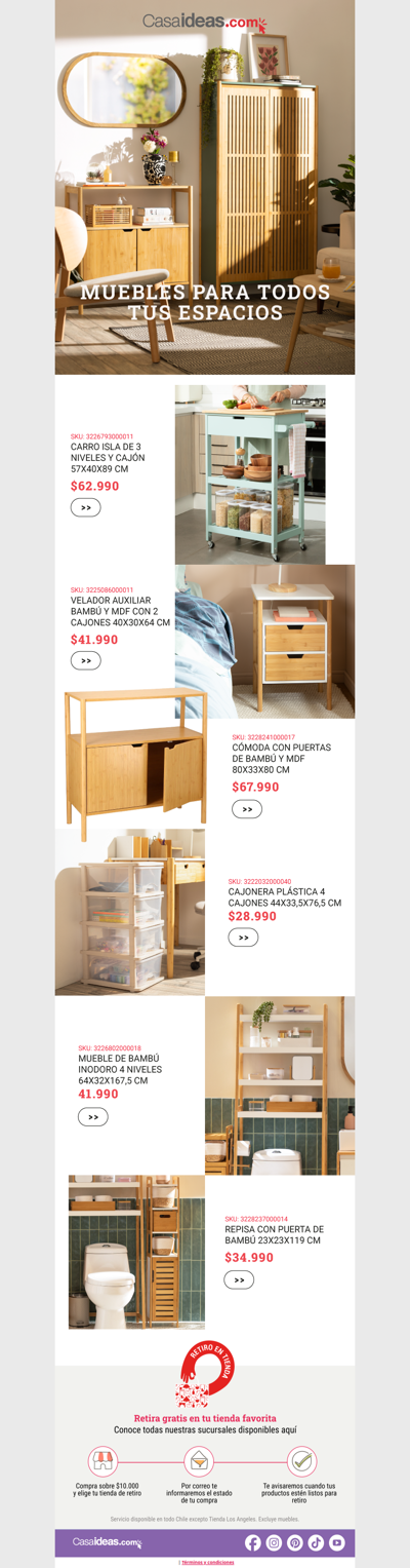 🪑Muebles que transforman el look de tu casa ✨