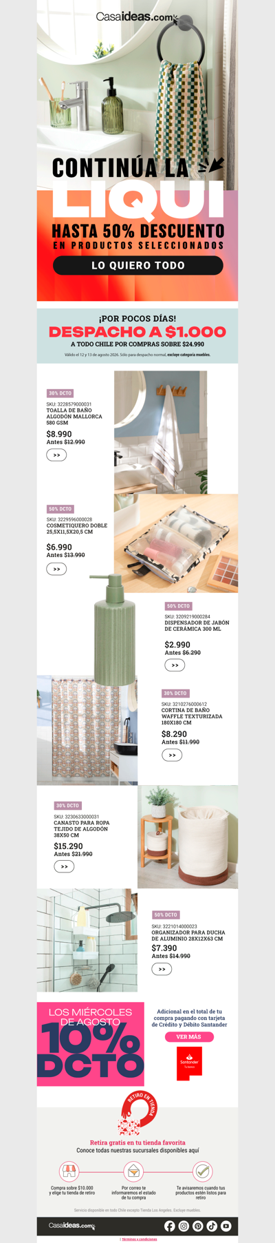🛁 Renueva tu baño con la liquidación.