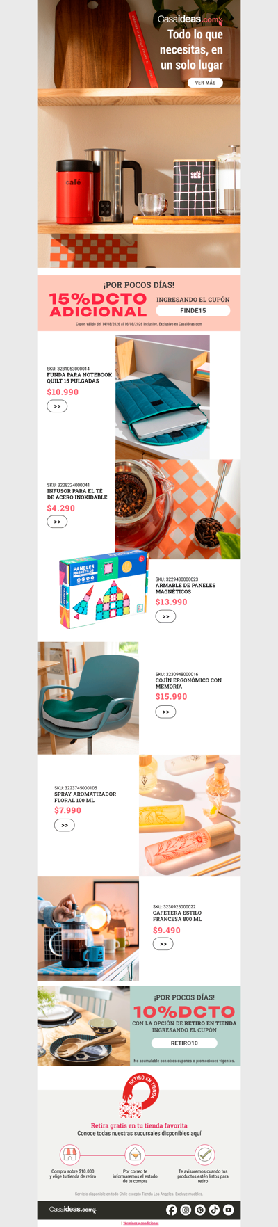 ✨ Nuevos productos y un descuento sorpresa. ¿Quién dijo yo?