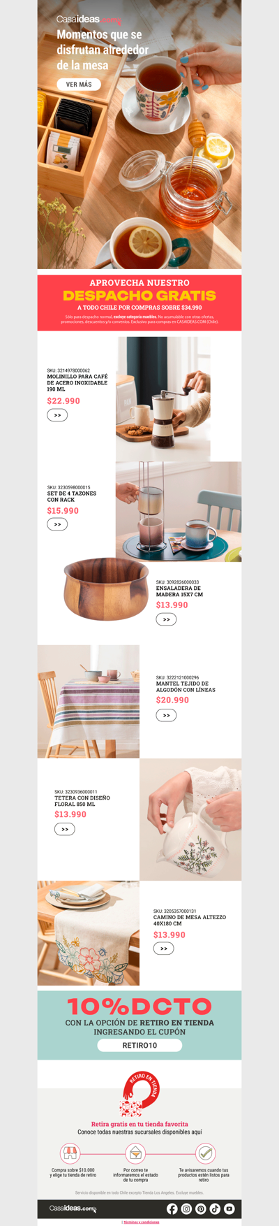 🫖 ¡Una mesa llena de ideas para ti