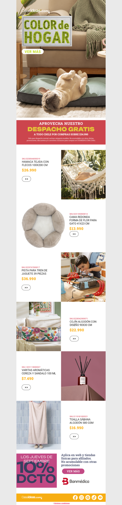 ✨ Colores y nuevas ideas para tus espacios