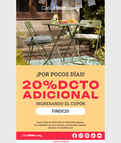 ✨ Llegaron los descuentos y el fin de semana