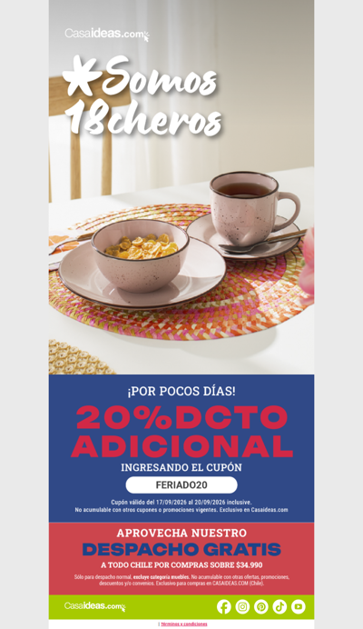🪁 Se nos va el finde largo (y tu descuento también)