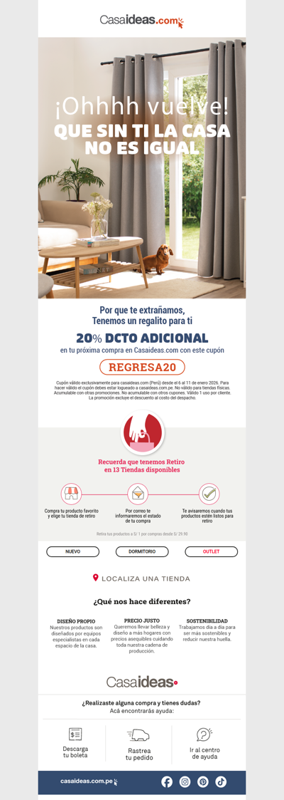 Te extrañamos 🥀… ¡Tenemos un regalo para ti!