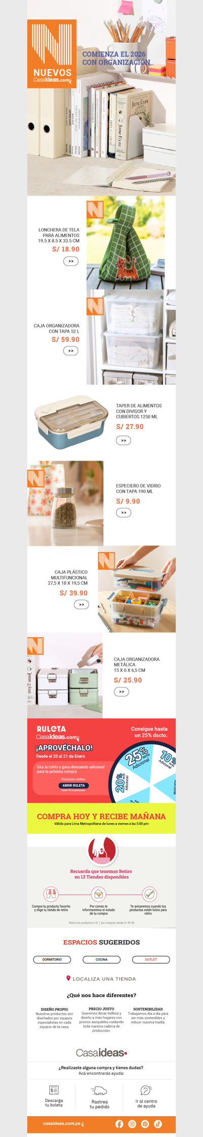 Un lugar para cada cosa: llegaron nuevos organizadores ✨