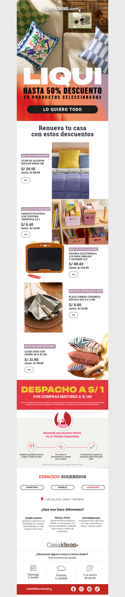 ¡Empezó la Liquidación! No digas que no te avisamos... 🏃‍♀️💨