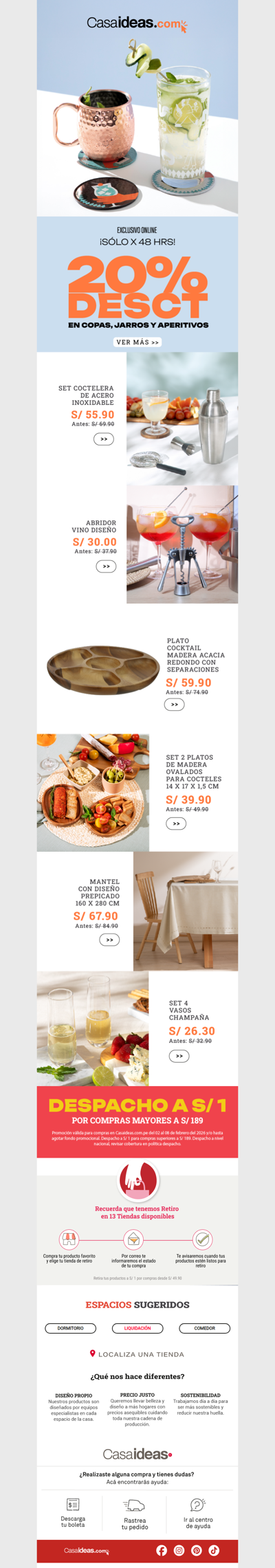 🍸 ¡Llegó el Happy Hour! El brindis empieza en casa