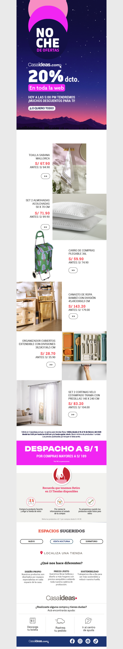 ⏳ ¡EL TIEMPO VUELA! Últimas horas de Noche de Ventas 🏃🏻‍♂️💸