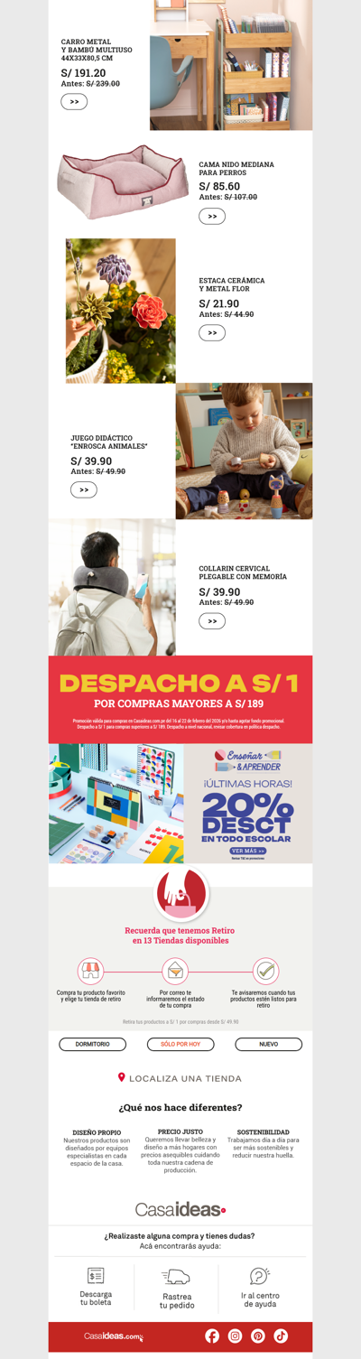 ⚡ ¡SOLO POR HOY! 20% DSCTO en toda nuestra web.