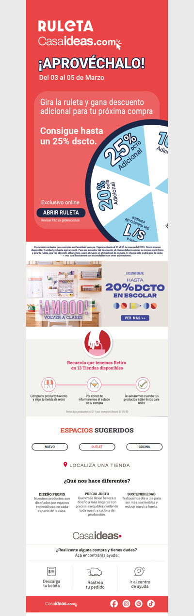 🍀 Mira qué descuento te tocó: ¡Tu suerte decide el ahorro!