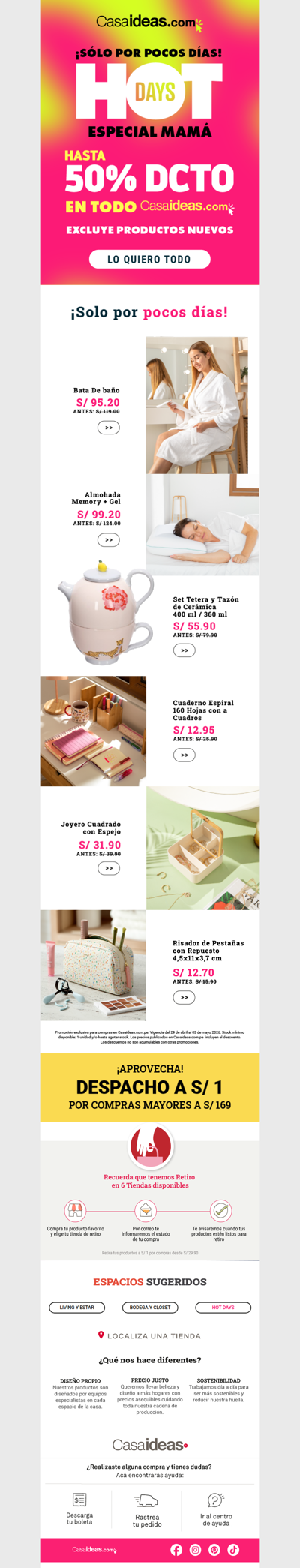 Mamá merece lo mejor. ¿Lista para sorprenderla? 🎁