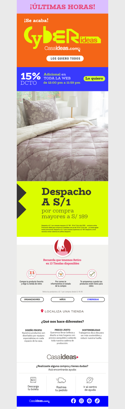 ¡ÚLTIMAS HORAS! Hasta 50% dscto en toda la web + 15 %dscto adicional 😱💸🛒