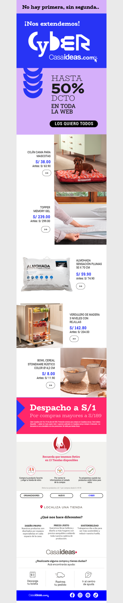 🎉 ¡Extendimos el Cyber! Sigue disfrutando hasta 50% OFF