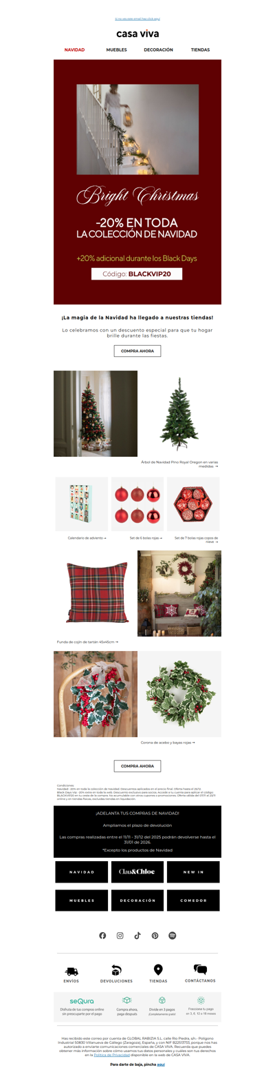 La Navidad ha llegado a nuestras tiendas ✨