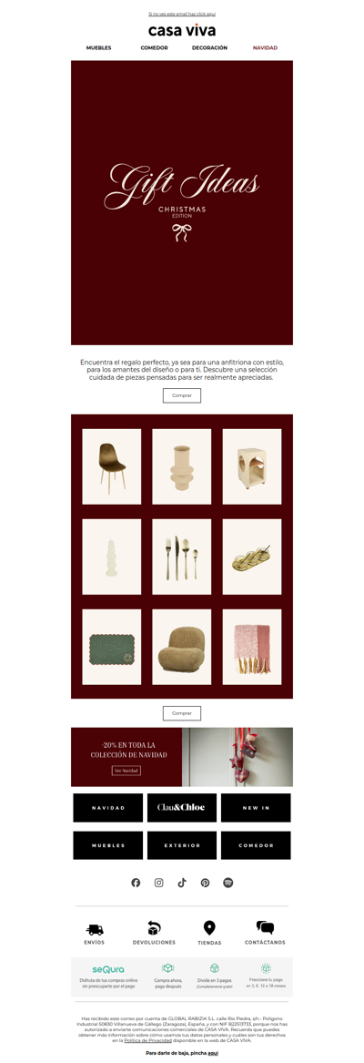 The Gift Guide | El regalo perfecto