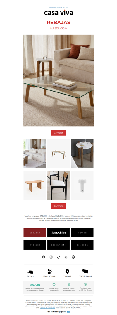 Más Rebajas | Hasta -50%