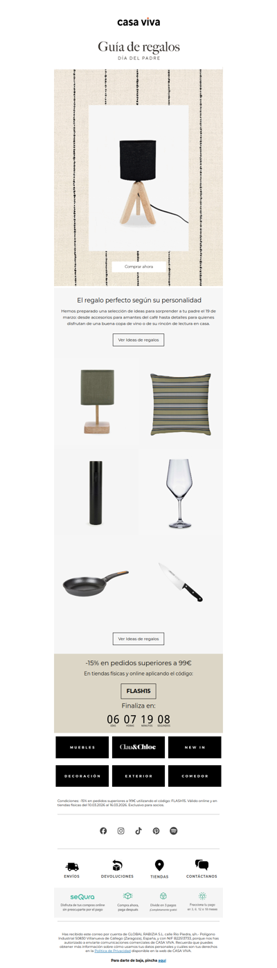 A tu padre le encantará esto: Guía de Regalos