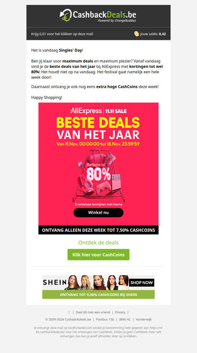 Beste deals van het jaar, kortingen tot 80%