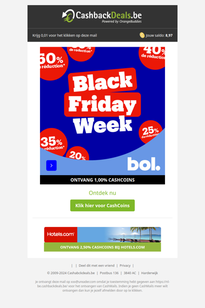 Black Friday week met veel korting!