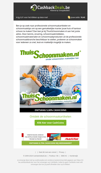 Professionele schoonmaakartikelen bij ThuisSchoonmaken.nl