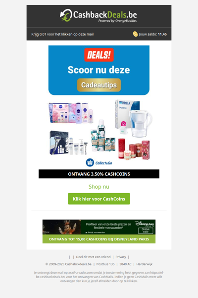 Cadeautips! Nu met enorme korting!