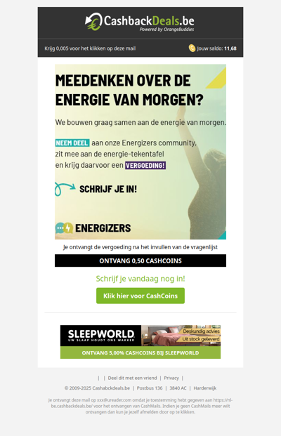 Wil jij meedenken aan de energie van morgen?