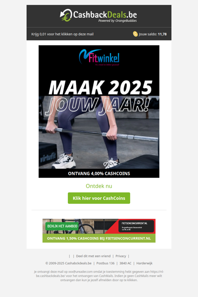 Maak 2025 jouw jaar!