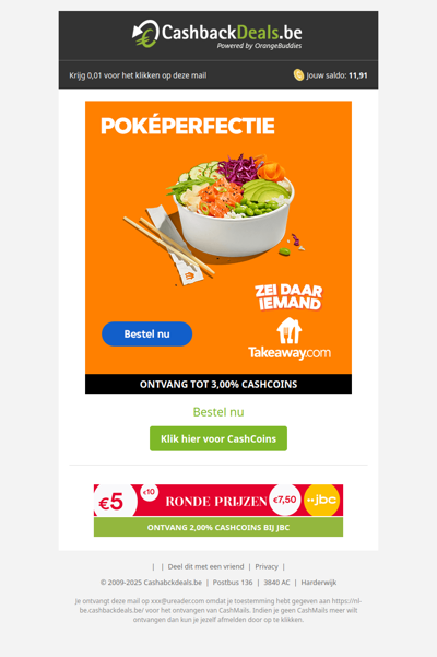 Vandaag is Takeaway.com dag!