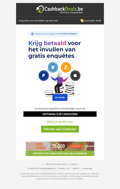 Verdien geld met jouw mening!