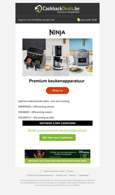 Shop de premium keukenapparatuur van Ninja!